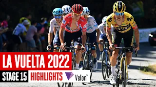 High altitude battle | La Vuelta a España 2022 Stage 15 Highlights