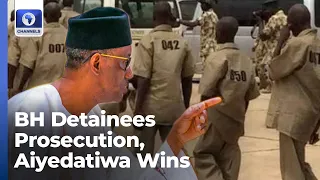 FG Resumes B/Haram Prosecution, Aiyedatiwa Wins Amidst Protests +More | Lunchtime Politics