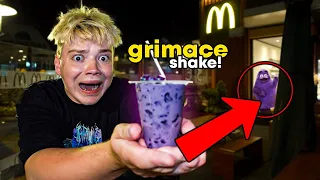 NIGDY NIE ZAMAWIAJ GRIMACE SHAKE z MCDONALDS O 3 W NOCY! (POMOCY!!!!)