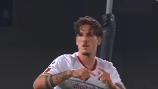 Nicolo Zaniolo Run and Fall Vs Verona (31.10.2022)