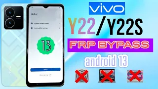 Vivo Y22/Y22s FRP Bypass Androied 13 Latest security
