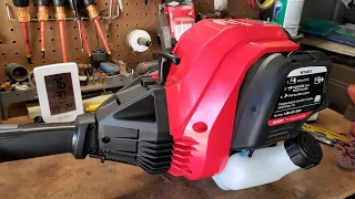 Craftsman WS4200 30CC 4 stroke trimmer unboxing.