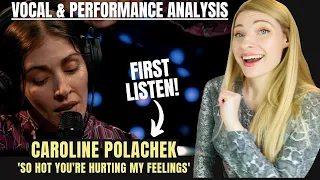 Vocal Coach Reacts: Caroline Polachek - So Hot You're Hurting My Feelings (Live on KEXP)