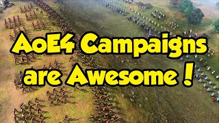 The AoE4 Campaigns are Awesome! (Norman campaign mission #1)