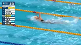 Women's 1500 Free Timed Final A, Lane 9 Watson, Taylah