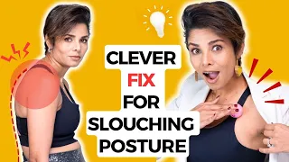 6 CLEVER HABITS to FIX your BAD POSTURE/ Exercises, Face yoga and Lifestyle Changes