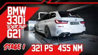 BMW 330i G21 | Softwareoptimierung Stage 1 | Chiptuning - Dyno | mcchip-dkr