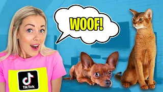 We Tested Viral TIKTOK Life HACKS on Our Pets