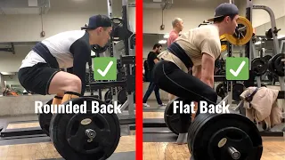 Why I Deadlift With a Rounded Back