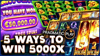 5 MORE Slots to Win 5000x on Pragmatic Play!