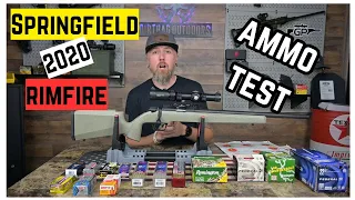 Springfield 2020 Rimfire | ULTIMATE AMMO TEST!