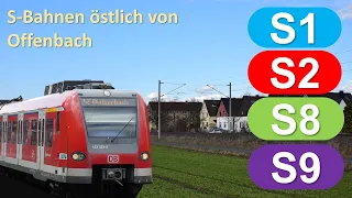 Br111 Fan [Doku]: S-Bahnen östlich von Offenbach (S1, 2, 8 und 9) 2019