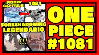 ¡ODA NOS MOSTRÓ ESTO HACE 26 AÑOS! ¡BATALLA BESTIAL! - One Piece #1081 - Análisis y Review.