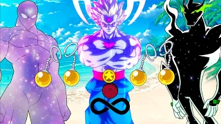 Zeno TF ➕ Grand priest TF ➕ Alien x ➕ infinity ♾️ fusion #whoisstrongest #goku #dragonball #anime