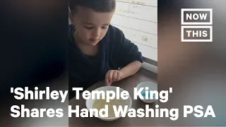 'Shirley Temple King' Explains Why You Need to Wash Your Hands | NowThis