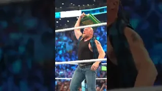 Brock Lesnar response to Austin Theory by money in the bank💵💰Subscribe @instavideoroll #wwe