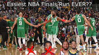 The Boston Celtics may have the easiest run to the Finals in NBA History...