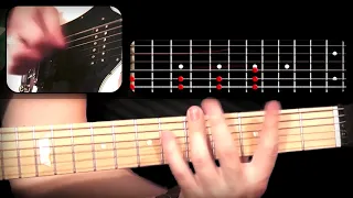 Drop B Tuning Riff Workout - Guitar Lesson Practice-Along