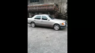 Mercedez Benz w124 Burnout