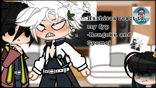 Hashiras react to my fyp (-Rengoku and Gyomei) kny