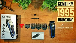 KEMEi KM 1995 Hair Clipper Unboxing