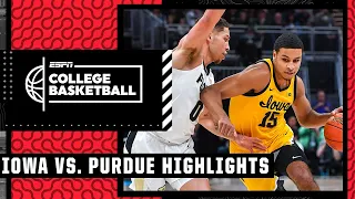 Big Ten Final: Iowa Hawkeyes vs. Purdue Boilermakers | Full Game Highlights