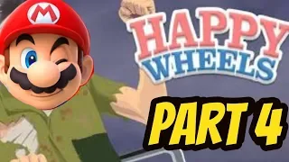 Happy Wheels SUPER MARIO ADDITION! | Happy Wheels Part 4 | The Frustrated Gamer | Happy Wheels Game