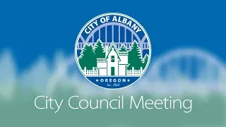 City of Albany, Oregon - City Council Meeting 1/9/2019