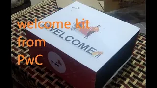 Welcome Kit PWC unboxing || CA BASID ZIA