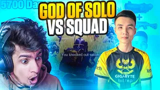 🔥 God of Solo Vs Squad @Tacaz  Best Clutches in PUBG Mobile