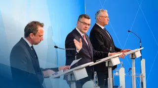 Pressekonferenz nach der Kabinettssitzung (10.01.2023) - Bayern
