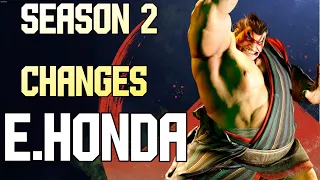 SF6 Season 2 Changes: Honda (Big Buffs actually)