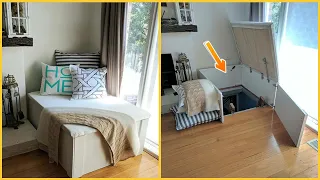 Ingenious Hidden Rooms | Secret Furniture | Creative Home Ideas