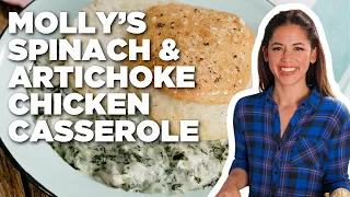 Molly Yeh's Spinach and Artichoke Chicken Casseroles | Girl Meets Farm | Food Network