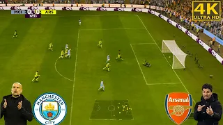 Manchester City vs. Arsenal | EA FC 24 Full Gameplay | [4K] (60FPS)