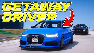 I hired an INSANE getaway driver in GTA 5 RP