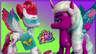 Discovering the Secrets of the New My Little Pony Figures: Zipp Storm and Opaline