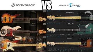 Toontrack EzBass vs Ample Sound Bass
