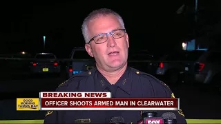 Man shot and killed by Clearwater police after refusing to drop his gun