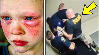 Child BREAKS into police station and screams: "PLEASE, ARREST MY FATHER!"