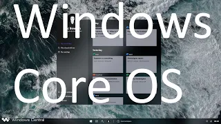 В сеть попала Windows Core OS