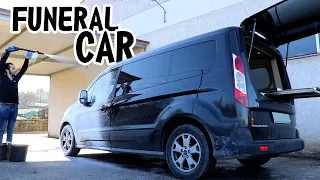 Wash & Clean a Funeral Car!