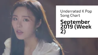 TOP 100 • UNDERRATED K POP SONG CHART (SEPTEMBER 2019 - WEEK 2)