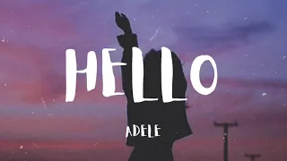 Adele - Hello (Lyrics) "hello from the other side"