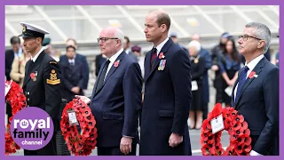 Prince William Honours Fallen at ANZAC Day Ceremony