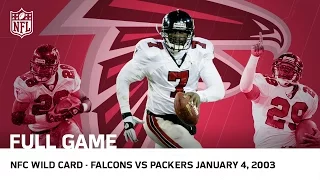 Michael Vick's Historic Upset | Falcons vs. Packers 2002 NFC Wild Card Playoffs | NFL Full Game