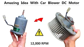 Не викидайте двигун постійного струму автомобільної повітродувки на 12 В