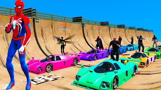 Ramp Skate jump Challenge GTA V Syper Cars S80RR Rapid GT Classic Off Road Sandking XL Hakuchou Drag