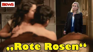 "ROTE ROSEN": Schock / Jördis erfährt, dass Valerie eine Affäre mit Klaas hat!