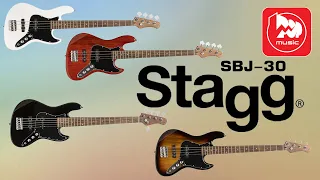 Бас-гитара Stagg SBJ-30 - доступный джаз бас